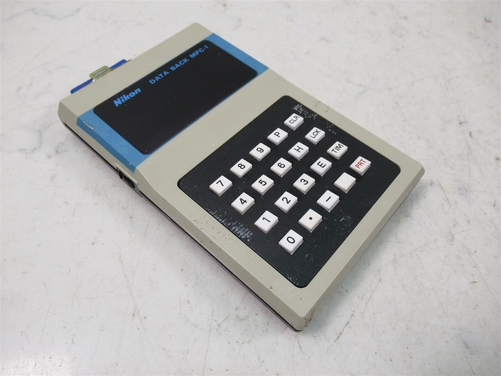 Nikon Data Back MPC-1 Microscope Photography Camera Accessory