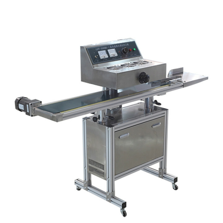 Heat Continuous Aluminum Foil Sealing Machine with Conveyor US STOCK