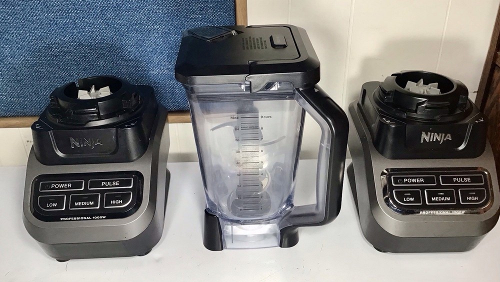NINJA 1000 Watt Professional Blender Chopper MixerSmoothie Includes Xtra Base