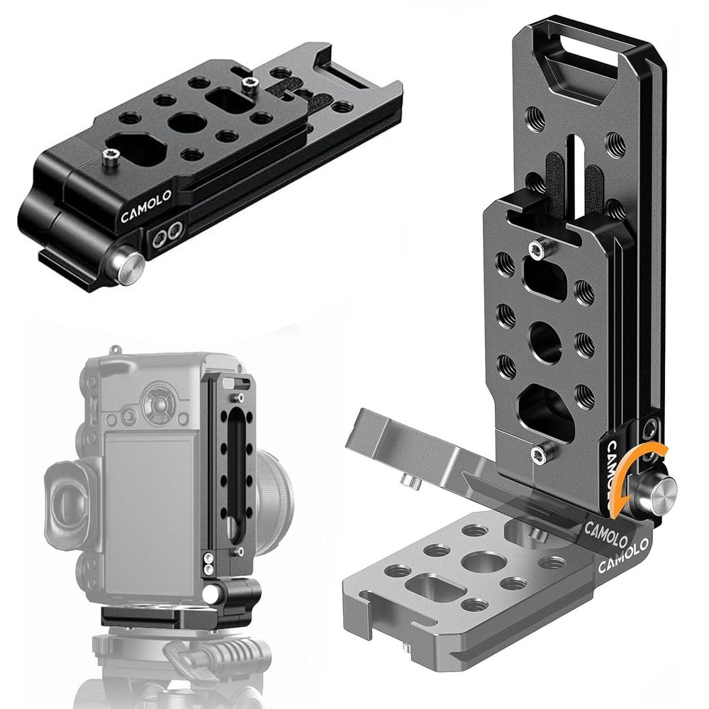 DSLR Camera L Bracket Arca Swiss Universal Camera Mount Quick Release Plate UK