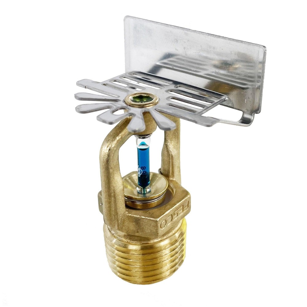 1/2" SIDEWALL SPRINKLER, Quick Reaction, Brass, (Date Code: 2023), UL/FM Listed