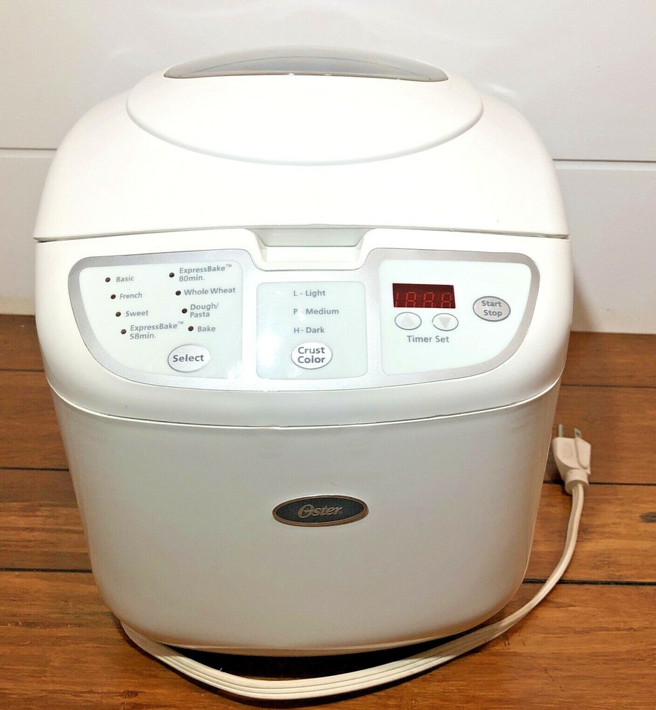 Breadmaker Oster Sunbeam Inspire Expressbake Bread Machine 5836 Tested