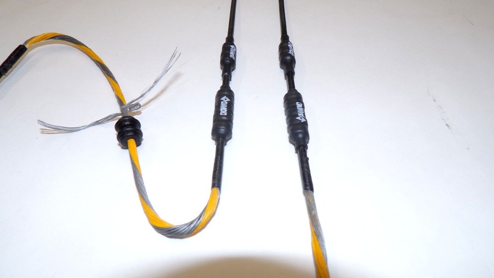 Bowtech Carbon Icon (Silver & Yellow) OEM String & Cable (Full Set)