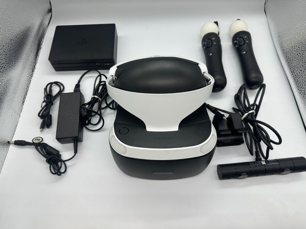 Refurbished Sony PlayStation PS VR Bundle VR1 1st Generation PS4 headset motion