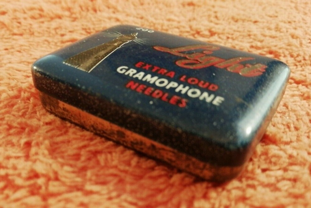 PG 401 GRAMOPHONE NEEDLES LIGHT EXTRA LOUD BOX GRAMOPHONE DOTS