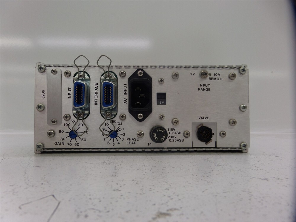 MKS Instruments 152E-PO Automatic Pressure Valve Controller-Missing input switch