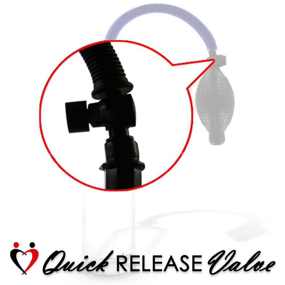 LeLuv Easyop Bgrip Replacement Bulb-Style Handle with Quick-Release Valve