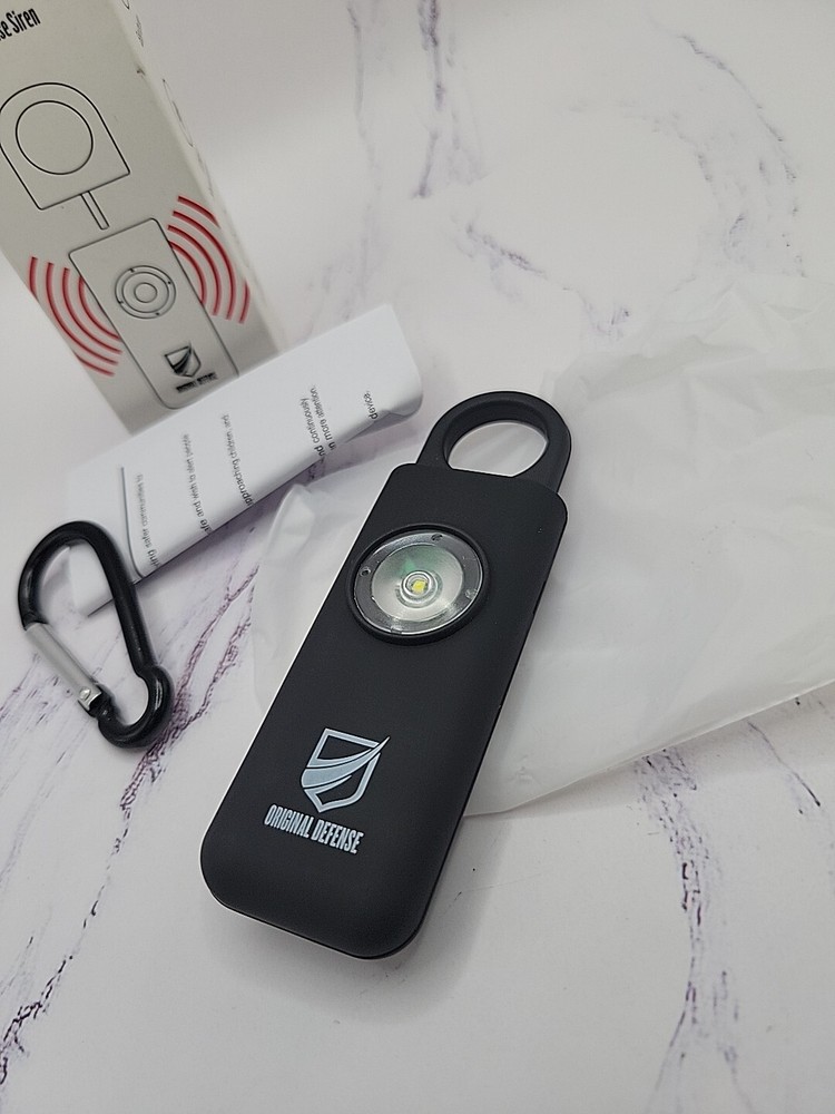 Self Defense 125dB Siren LED Keychain