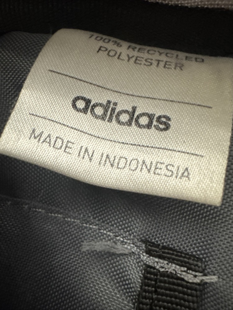Adidas Backpack Gray Multiple Pockets Rose Zippers Athletic Load Spring