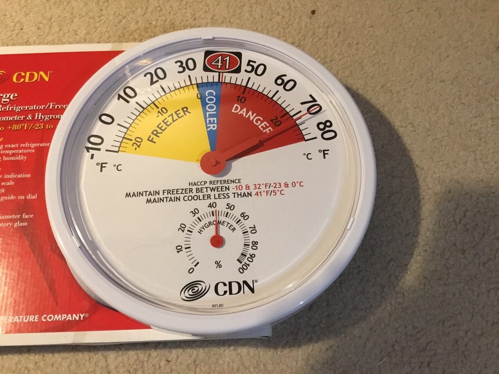 Thermometer For Freezer And Hydrometer Large Industrial Type