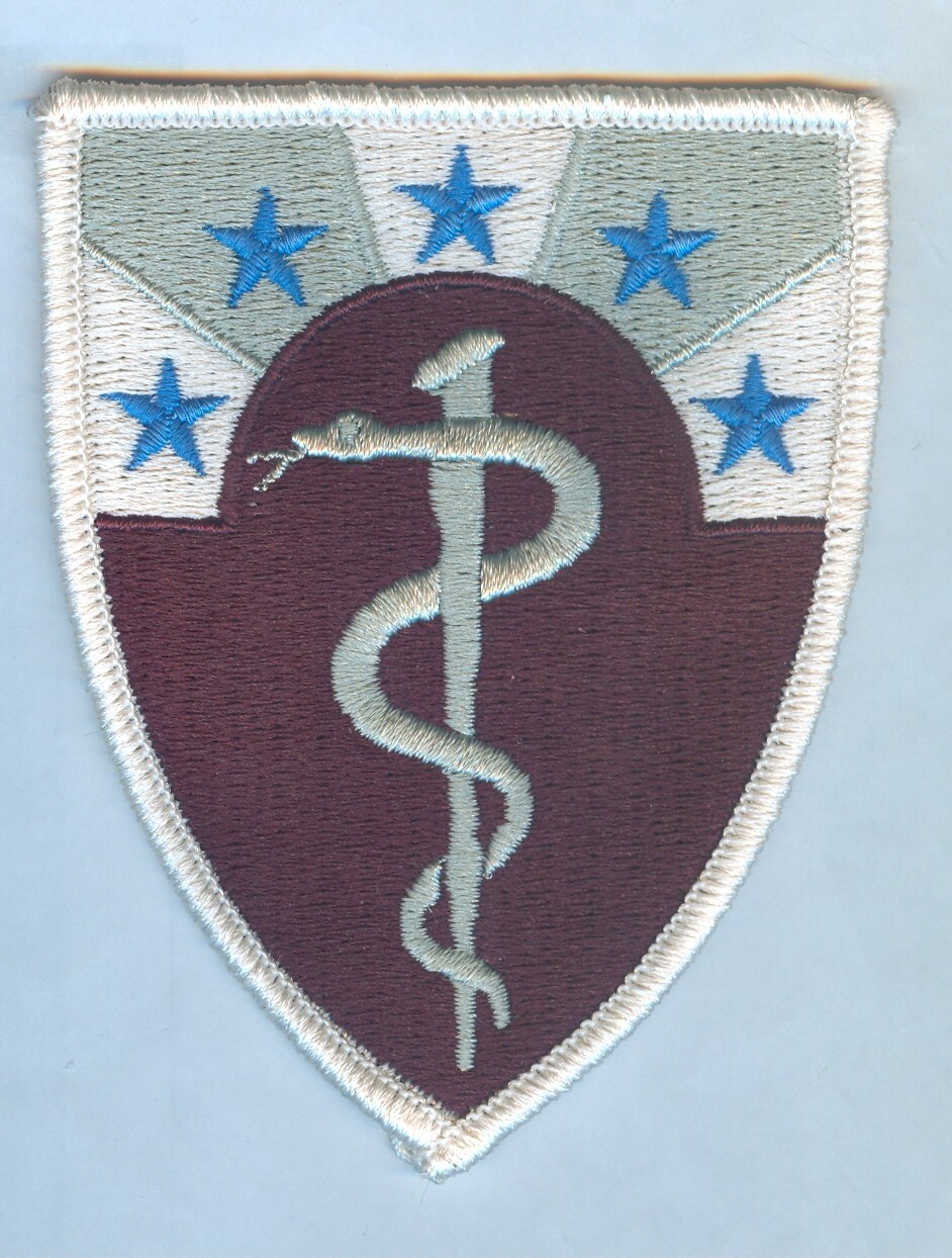NEW ISSUE SSI:   68th MEDICAL COMMAND ... MINT ... FULL COLOR PATCH
