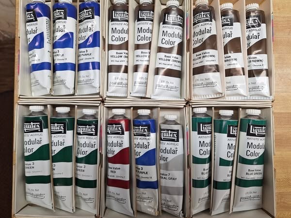 Liquitex Acrylic Paint Modular Multiple Colors