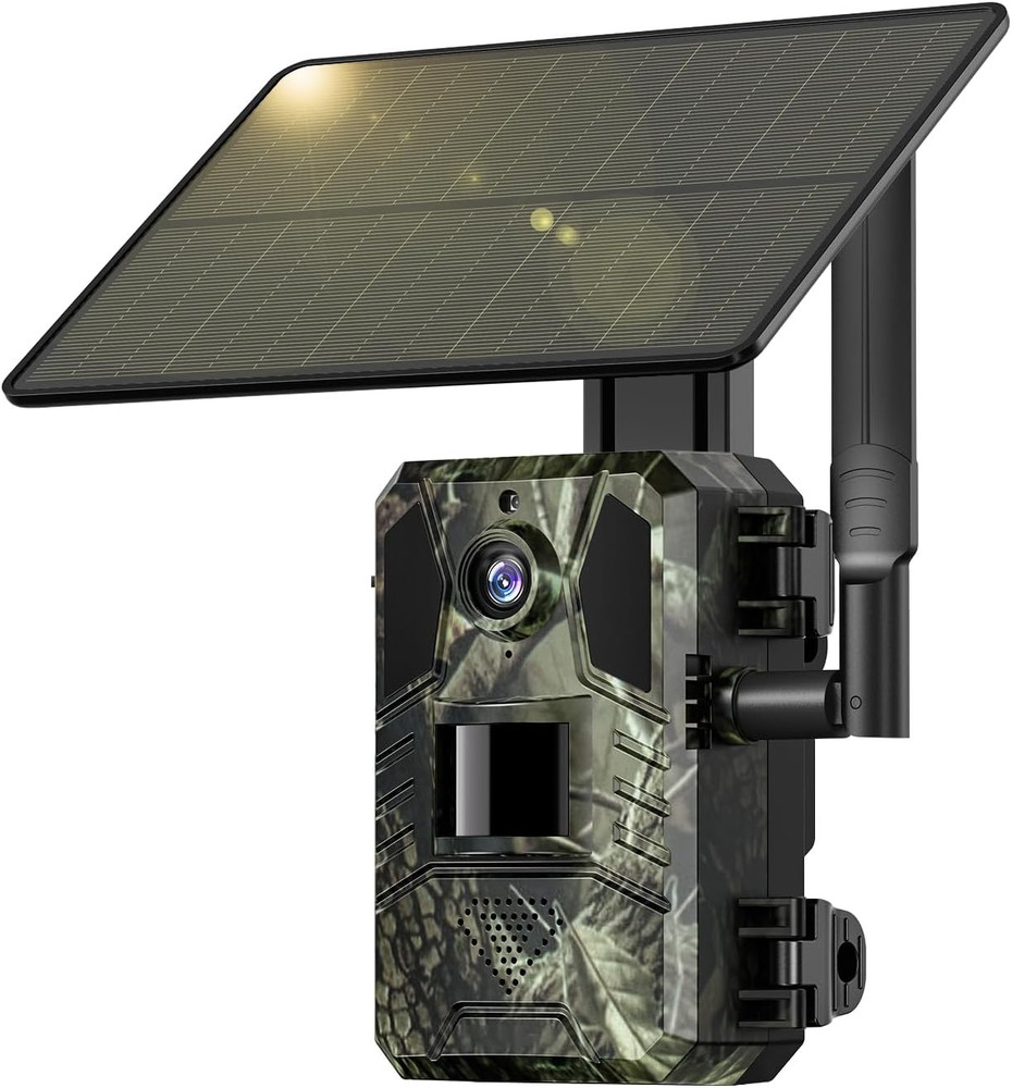 4G LTE Cellular Trail Camera with Live Streaming Solar  3Rd Gen