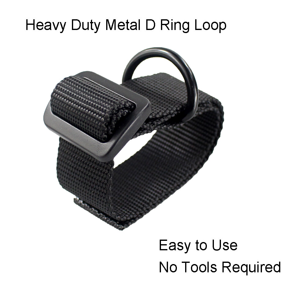 2pcs Tactical Universal D Ring Sling Adapter Rifle Buttstock Loop Strap Airsoft