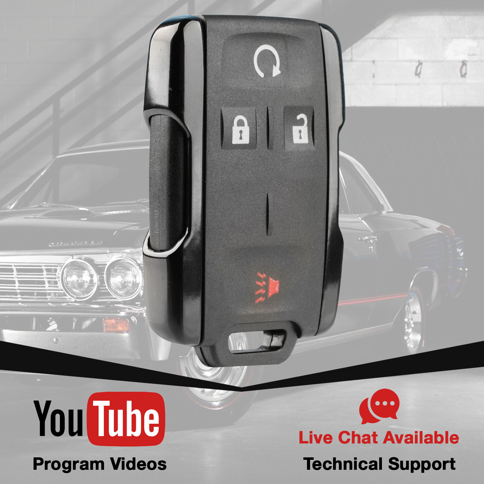 2 Remote Key Fob for 2014 2015 2016 2017 2018 Chevrolet Silverado M3N-32337100