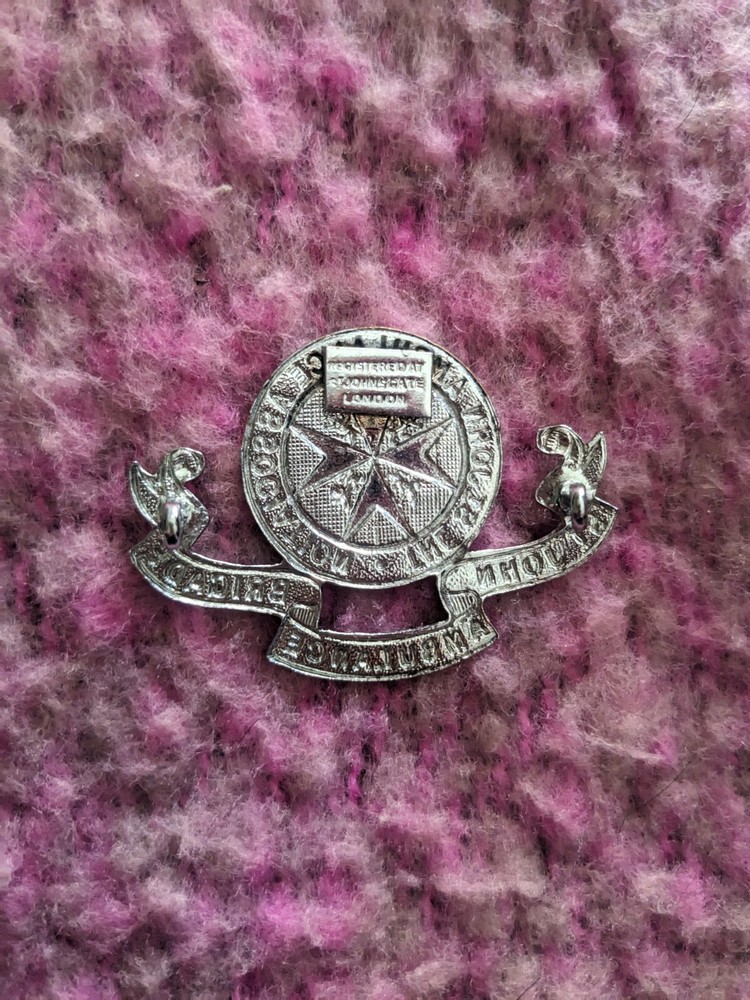 St.John's Ambulance Brigade Cap Badge