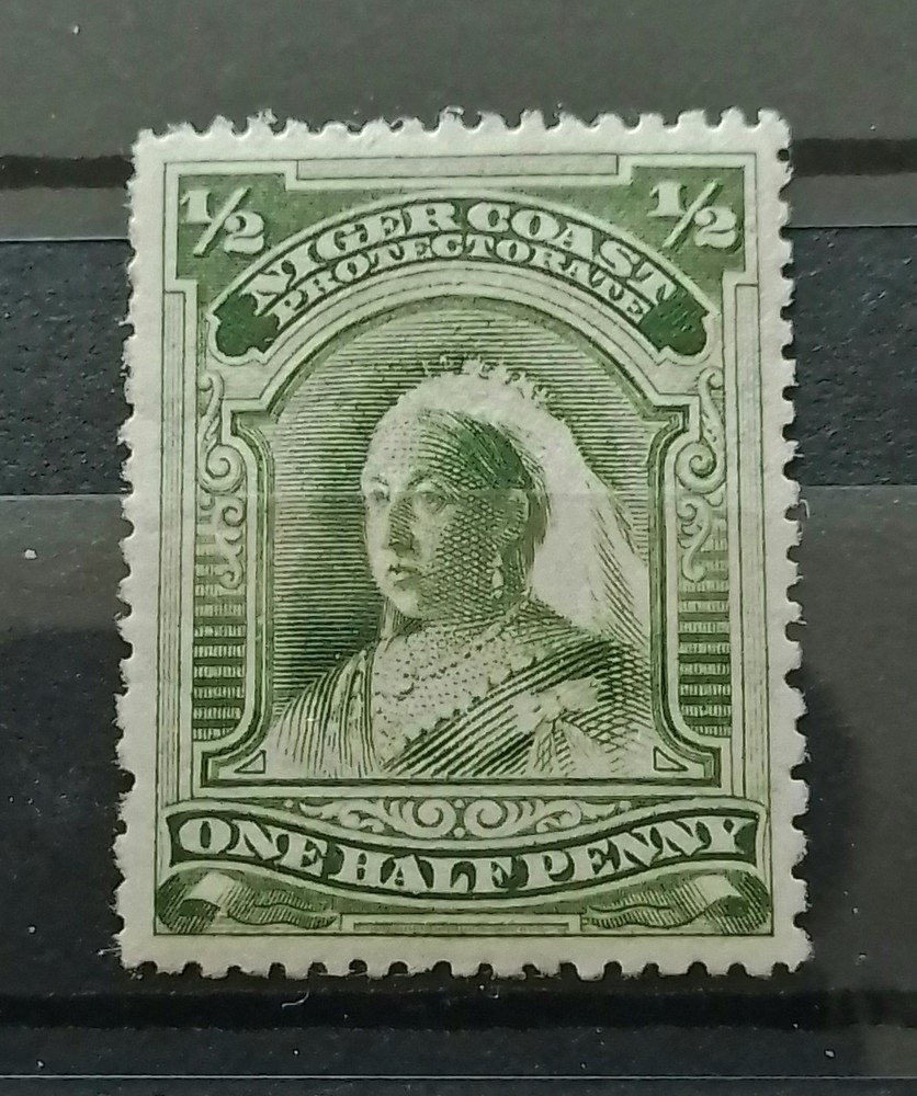 Half Penny Green Niger Coast
