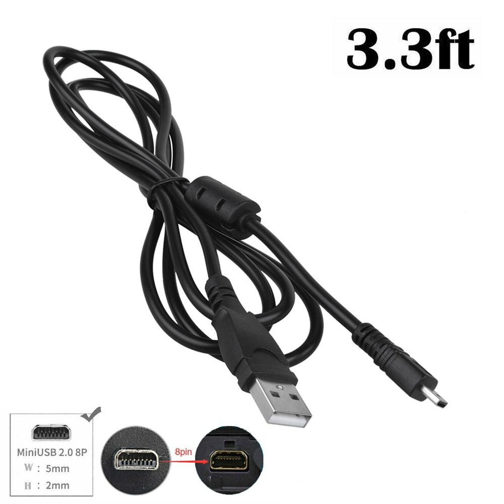 USB Data Sync Cable Cord For Panasonic Lumix Camera DMC-FX07 DMC-FX100 DMC-FX12