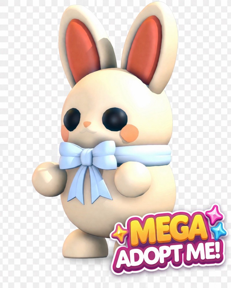 Mega White Choccy Bunny  - Adopt me CHEAPEST
