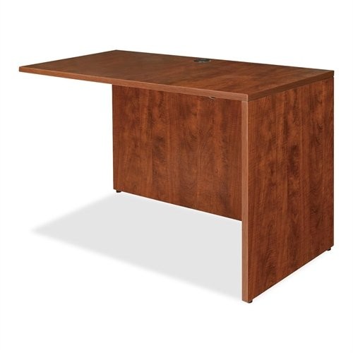 Lorell LLR69421 Return Shell 48"W x 24"D x 29.5"H Cherry