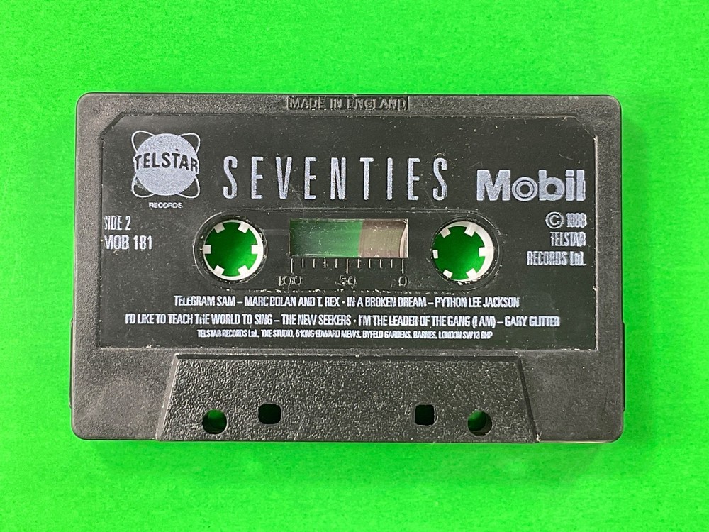 Seventies, Audio Cassette Tape