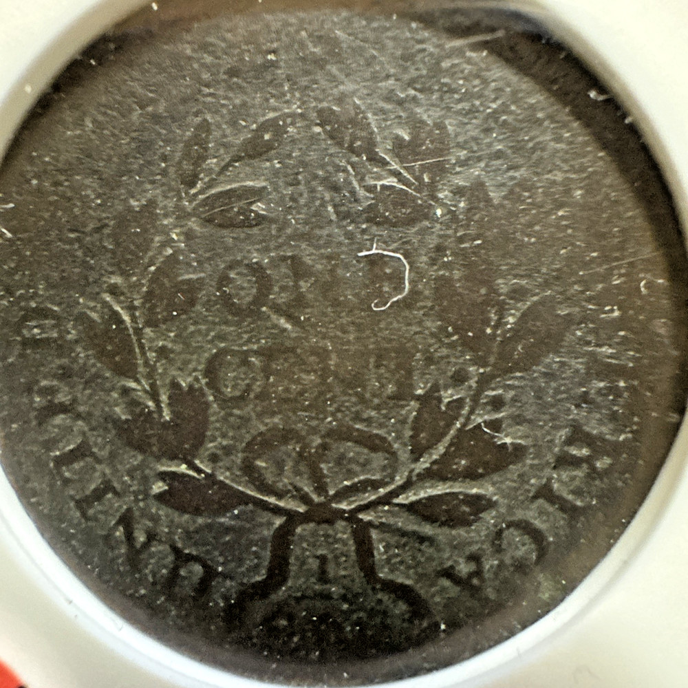 1801 Large Cent 1c 3 ERRORS S-218 ANACS Good Details RARE