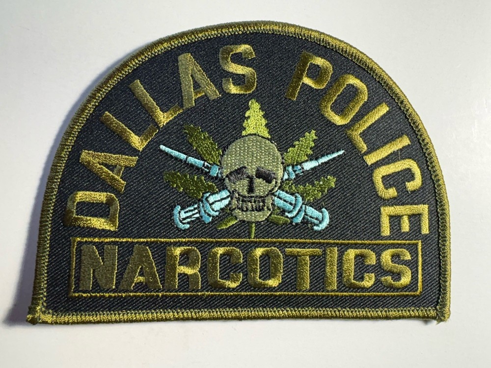 Dallas Texas Police Narcotics Patch