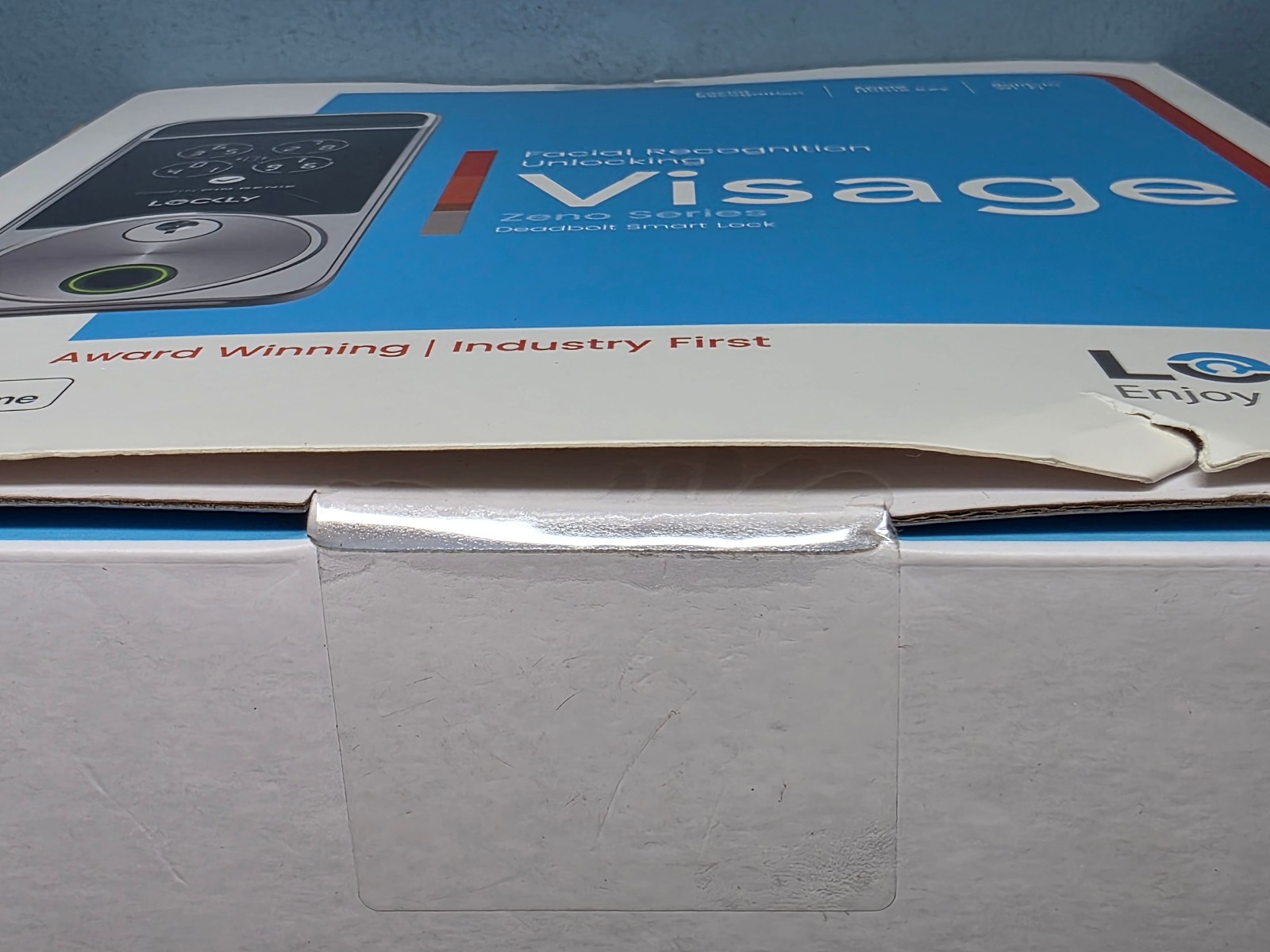 Lockly Visage Zeno Series Deadbolt Smart Lock Facial Recognition New & Sealed