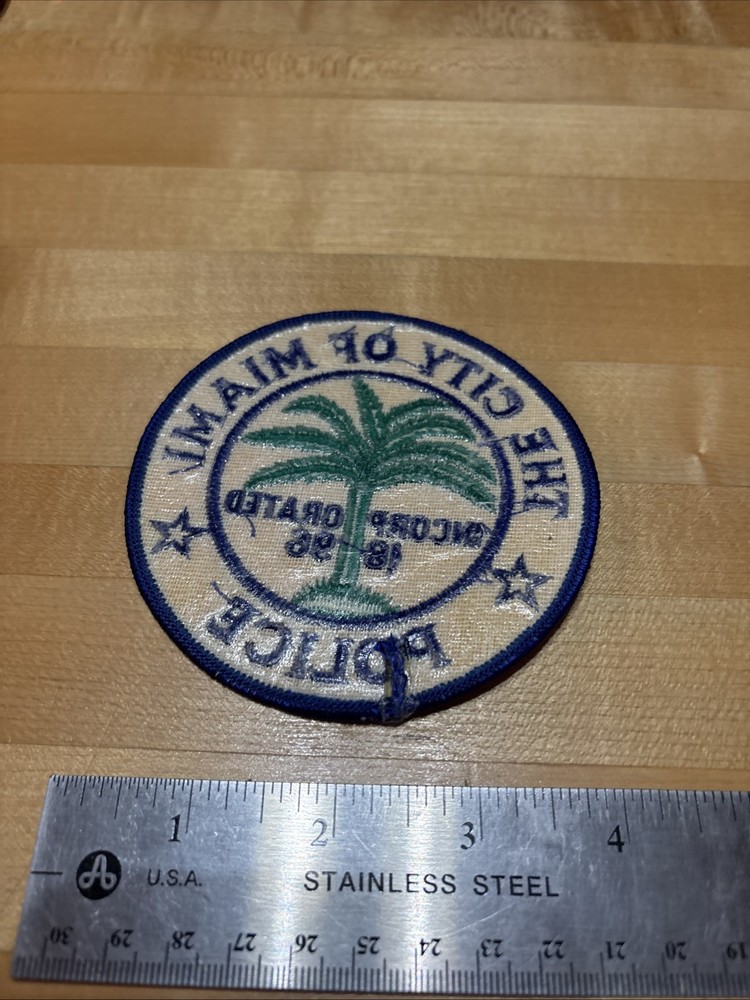 Miami Florida Police Patch