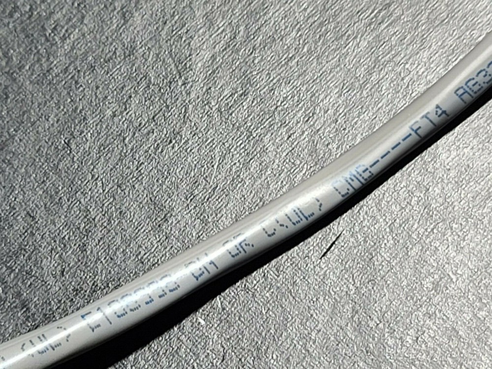 Belden Wire 5201FE 16/3C Shielded Audio/Security/Alarm Cable Riser Gray /50ft