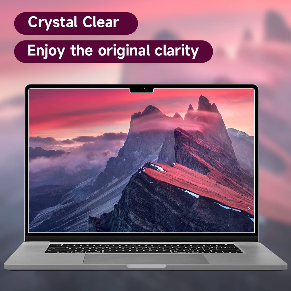 2 Pack Anti Glare Screen Protector Compatible with Macbook Pro 16 Inch (2021-...