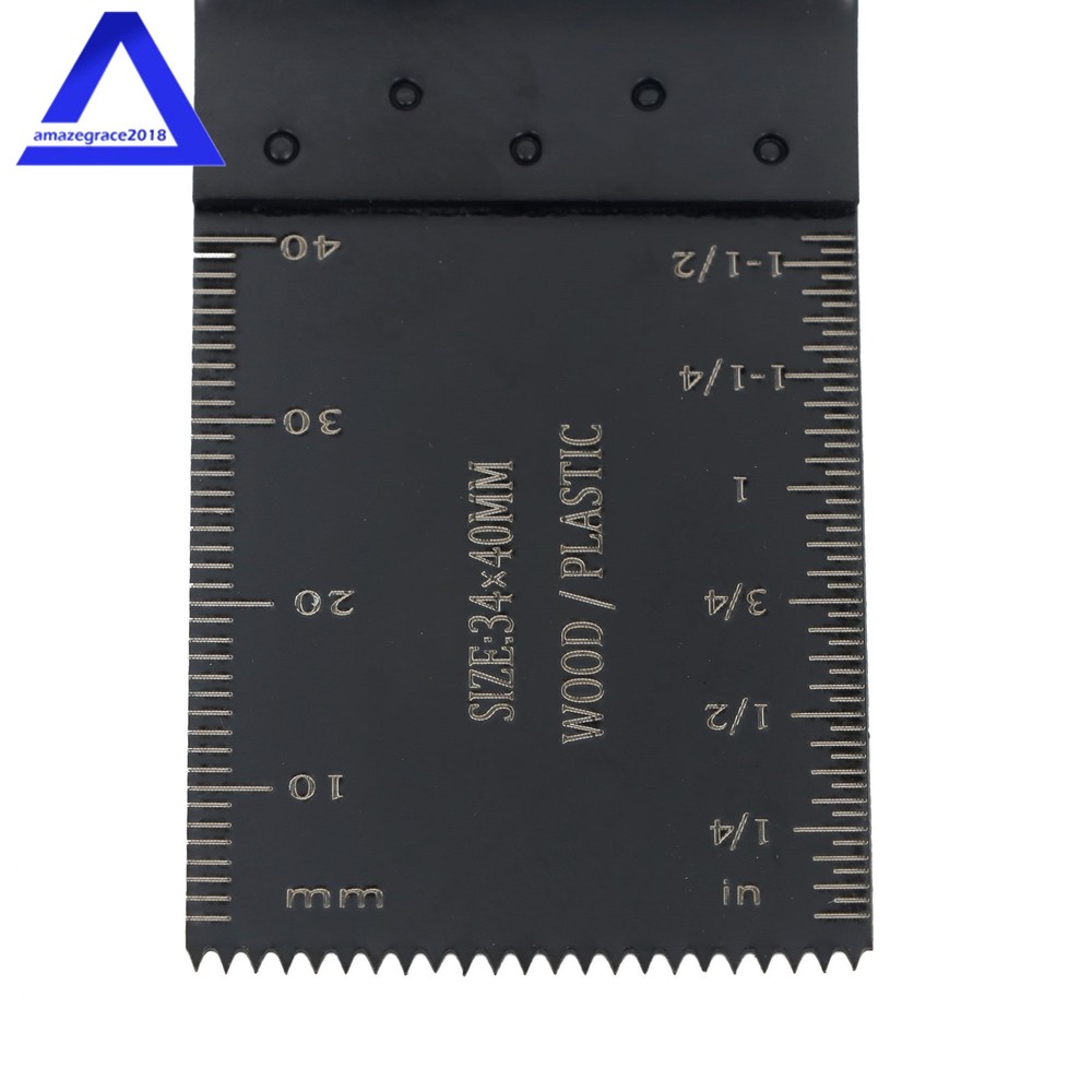 30 Pack Bi-Metal Universal Oscillating Multitool Quick Release Saw Blades Kit