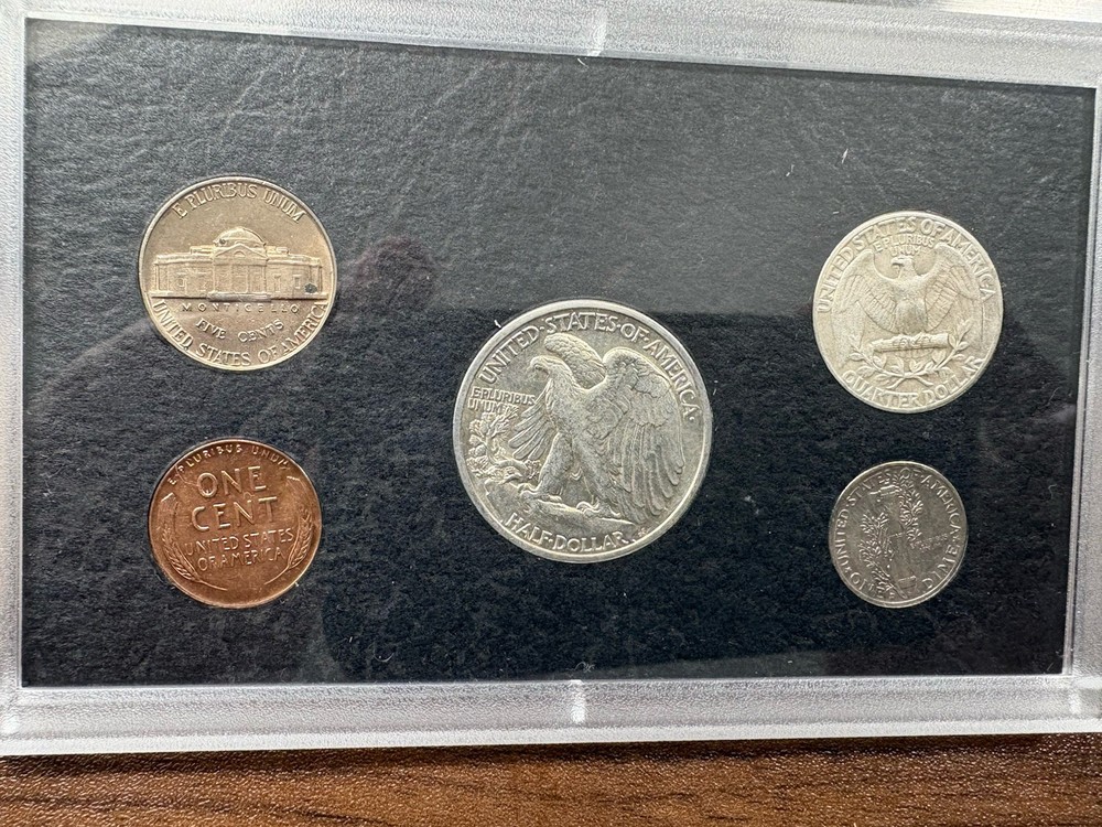 1942 U.S. Mint Silver Coin Year Set