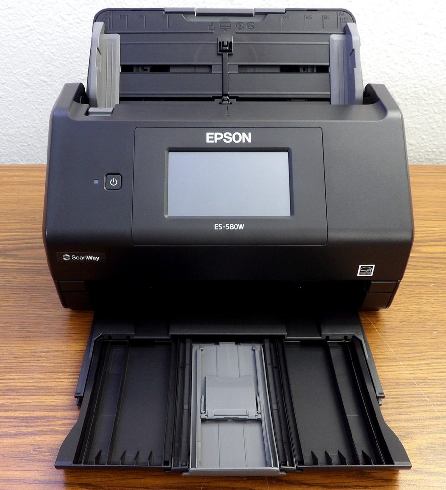 Epson Workforce ES-580W Wireless Color Duplex Desktop Document Scanner