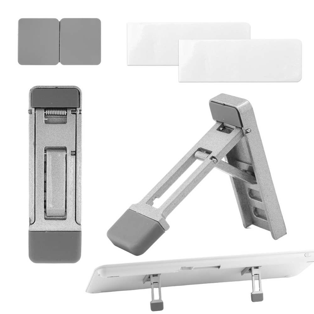 2pcs Foldable Keyboard Riser Stand for Desk, Adjustable Tilt & Portable Mini ...