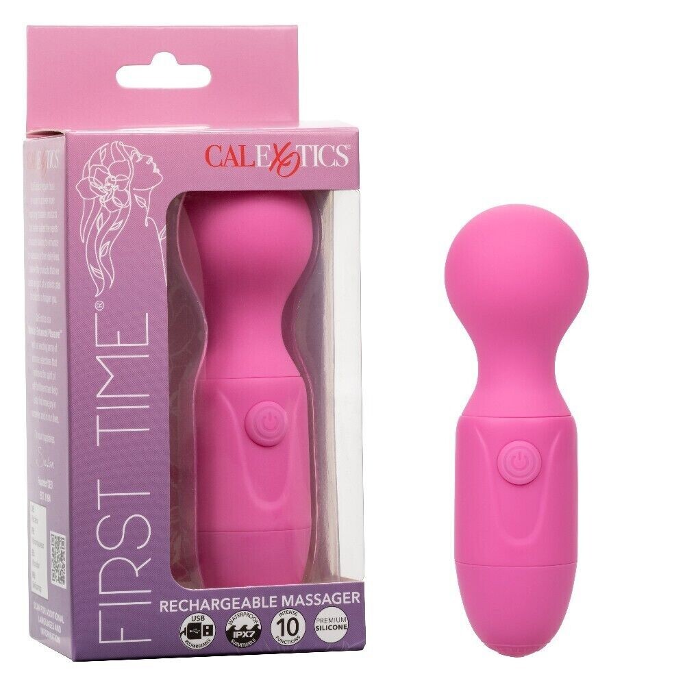 CalExotics First Time Rechargeable Clitoral Vibrator Vibe Pink