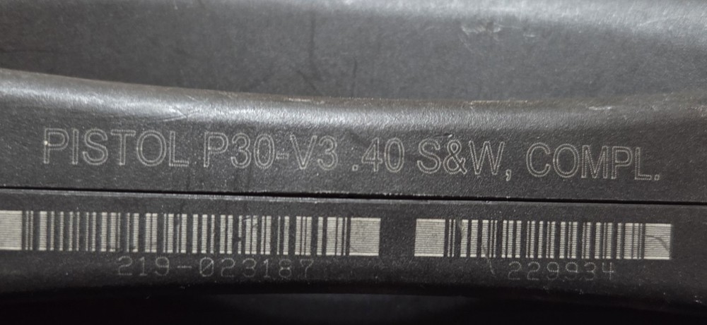 HK V3 .40 S & W Gun Case With (2) Backstrap Pieces