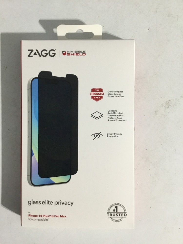 ZAGG Privacy Screen Protector for iPhone 14 Pro/Plus/Max&13 Pro Max