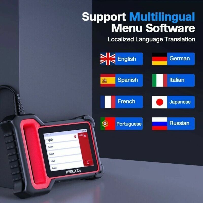 Thinkscan Plus S4/S5/S6/S7 OBD2 Car Scanner Engine ABS SRS SAS Diagnostic Tool