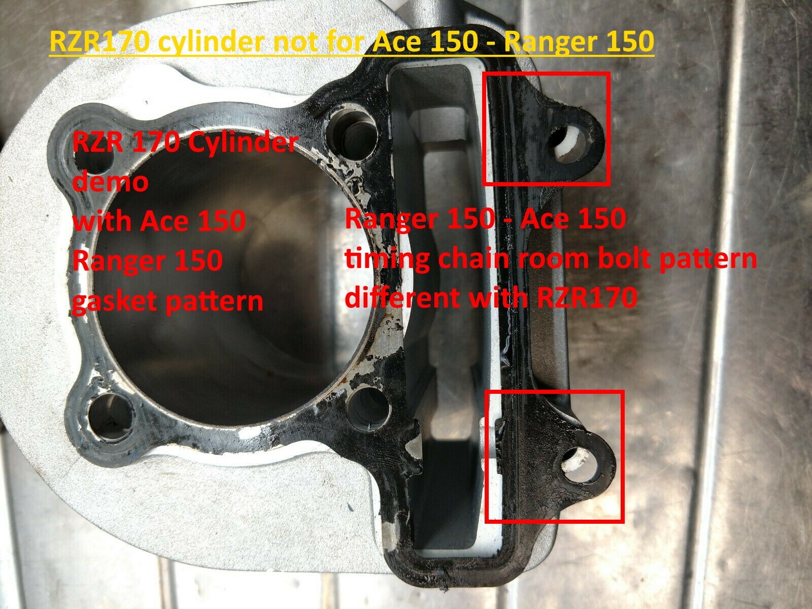 OEM 61mm Cylinder kit for Polaris RZR 170 RZR170 2009-2021 engine rebuild @TX