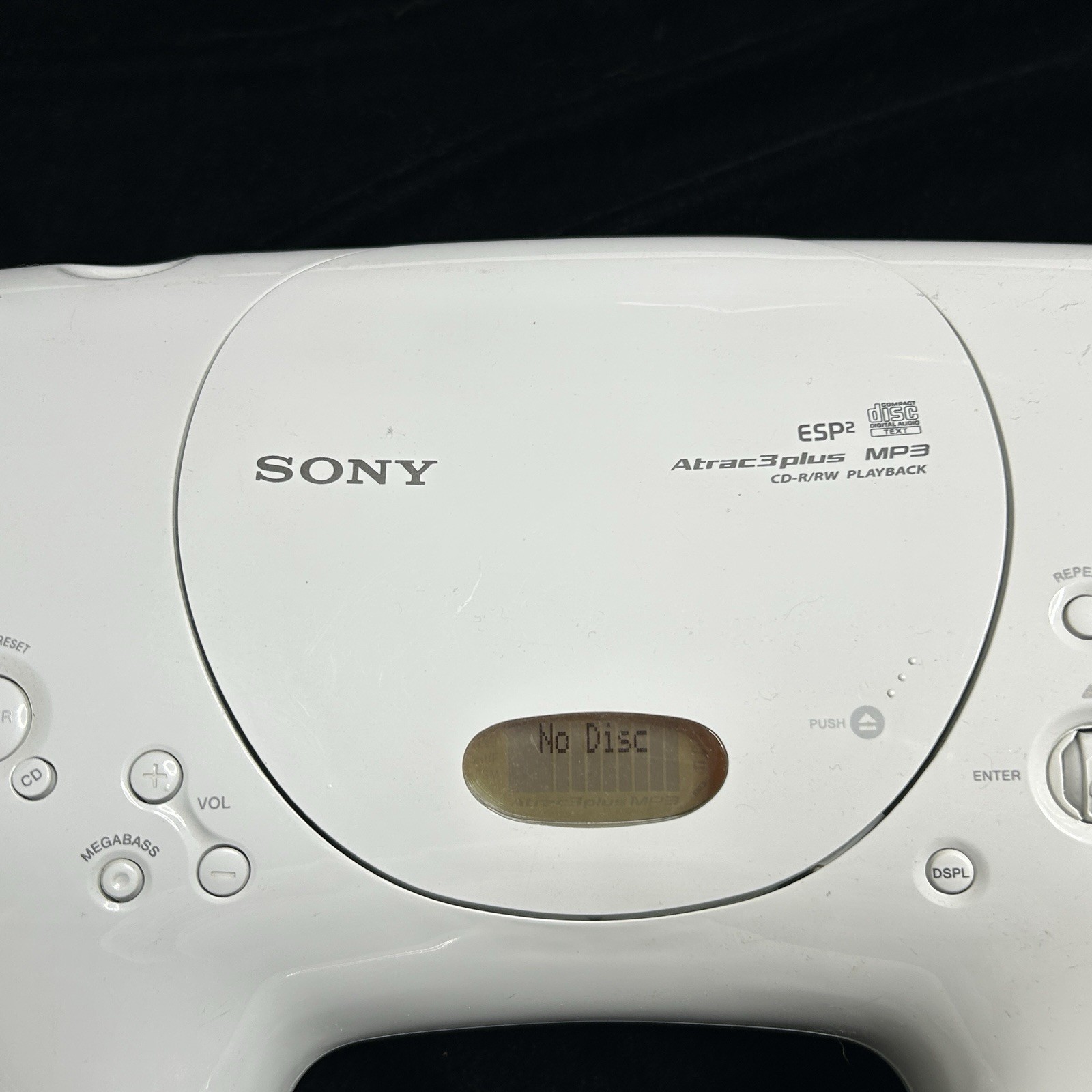 Sony BOOM BOX ZS-XN30 Personal Audio System CD Player Radio Tested READ Descript