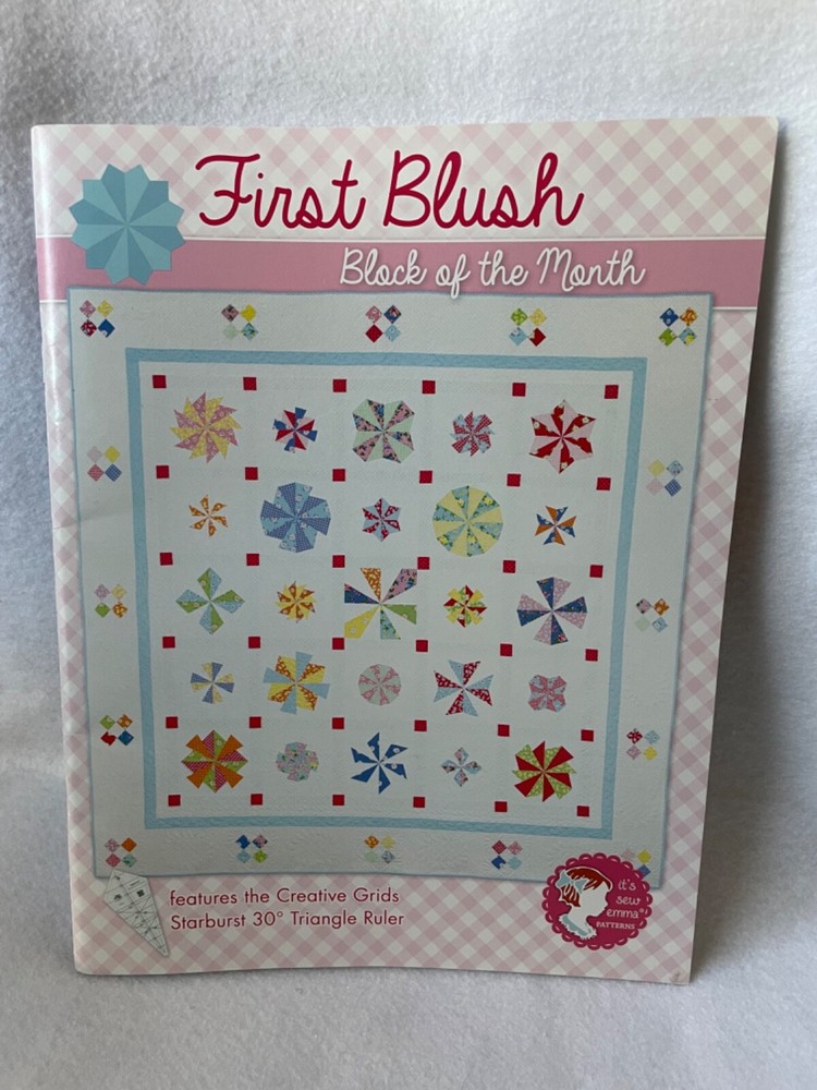 First Blush BOM Quilt Pattern Book - It’s Sew Emma - New
