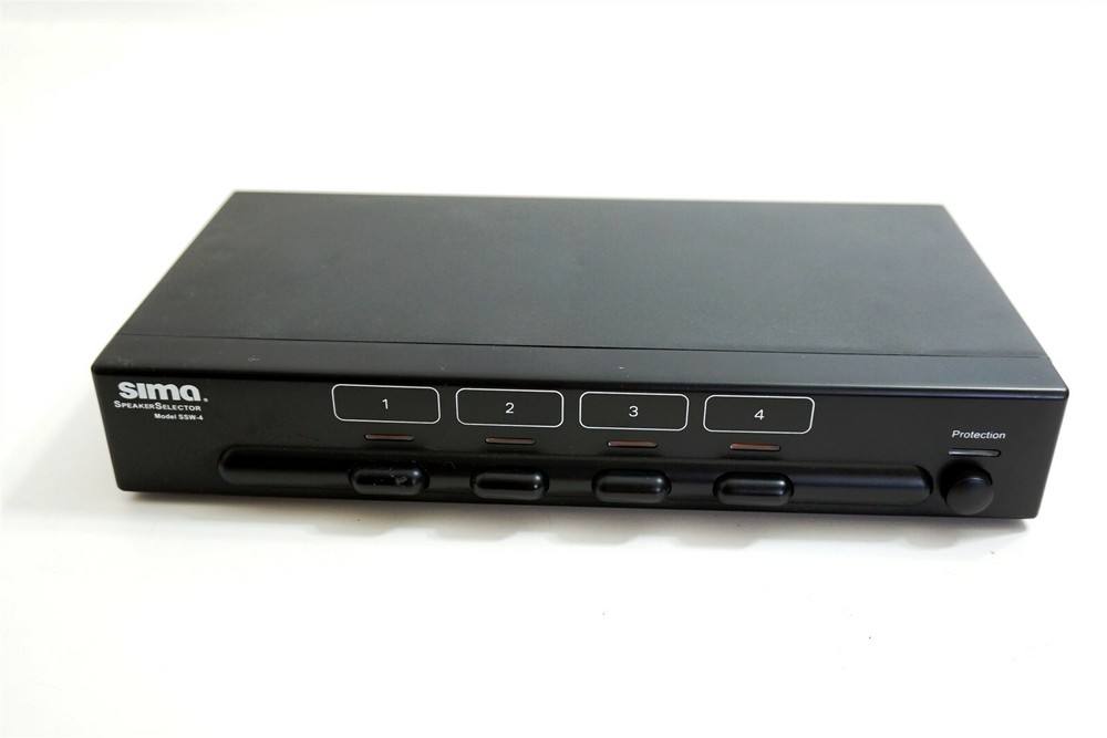 SIMA Speaker Selector model SSW-4 Rated at 100 Watts Max per channel - NICE COND
