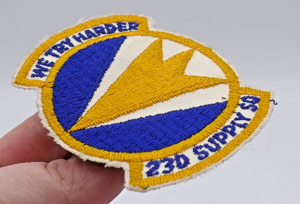 23rd Supply Squadron Color Patch Cut Edge England AFB LA