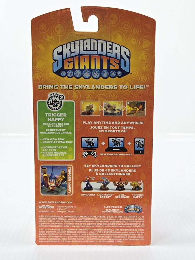 Skylanders Giants Trigger Happy New