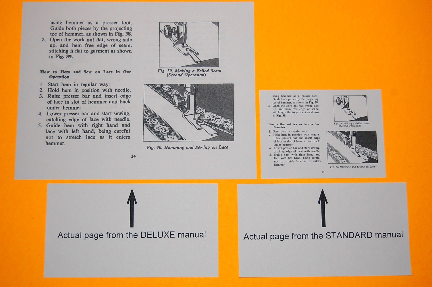 Rare Deluxe-Edition Instruction Manual, Singer Featherweight 221k Sewing Machine