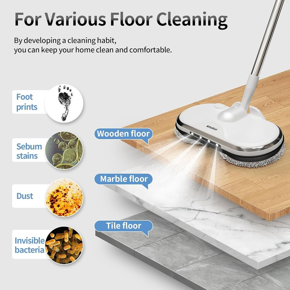 Floor Cleaner Machine Electric Polisher Scrubber Burnisher Buffer