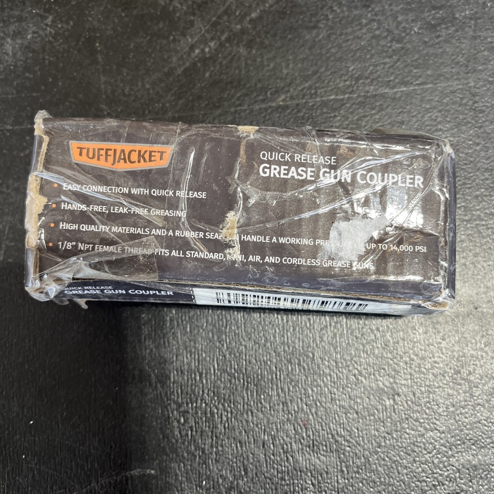 Genuine TUFFJACKET Quick Release Grease Coupler 14,000 PSI