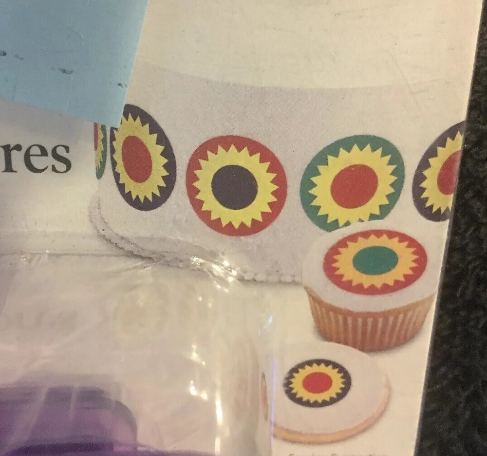 Wilton Sugar Sheet Cutting 3 Pc Insert Set Layered Circles ~Cake Decorating ~New