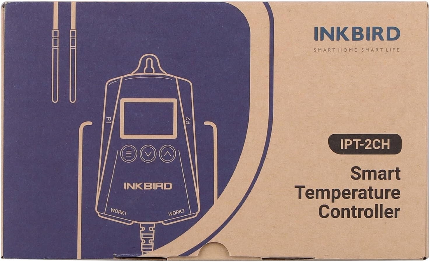 INKBIRD WiFi Thermostat Temperature Control Seedling Heat Mat*2 Plant Germiation